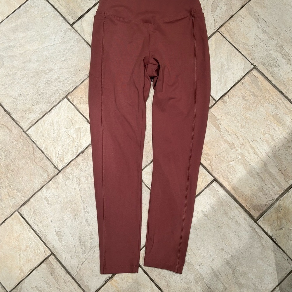 VICTORIA’S SECRET PINK ULTIMATE Women Leggings, Corail Colour, Size Medium - Picture 4 of 4